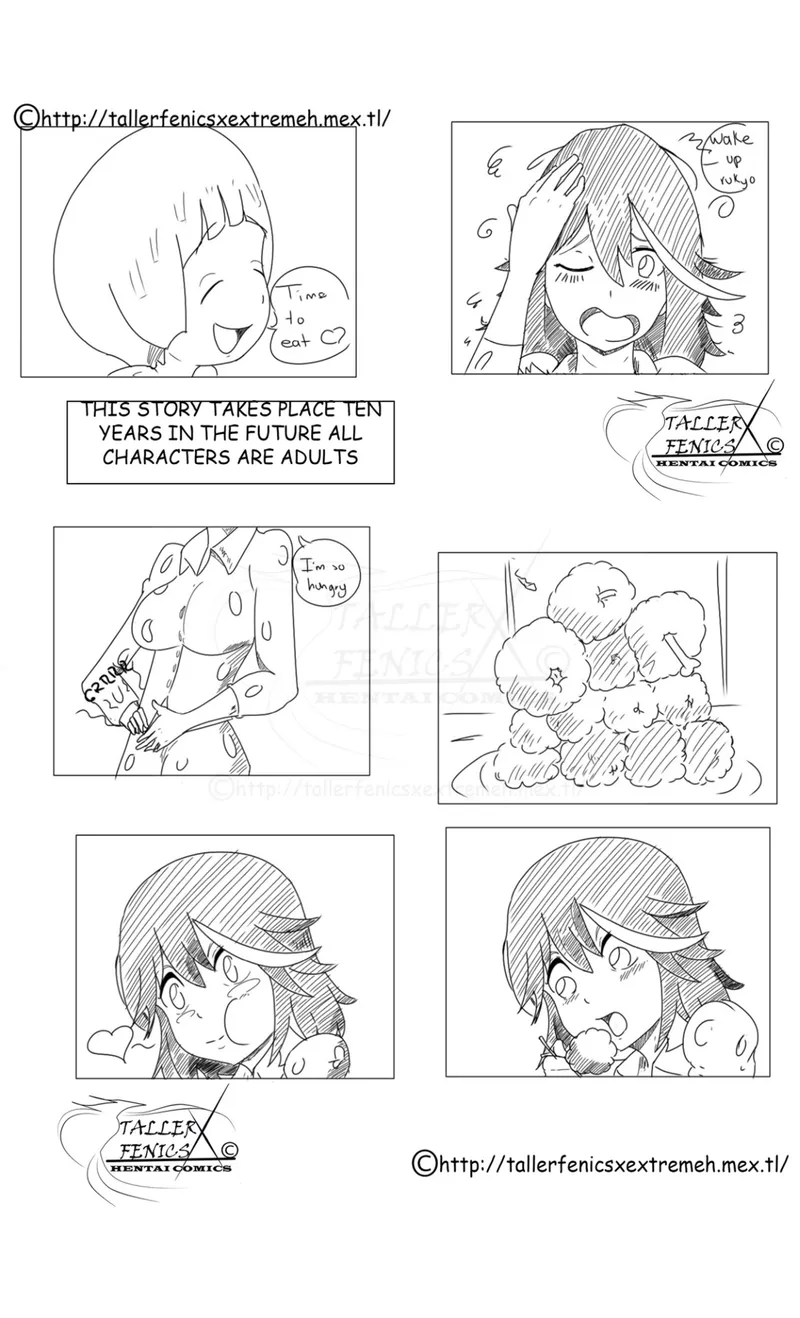 Matoy’s Hungry Day comic porn — cover