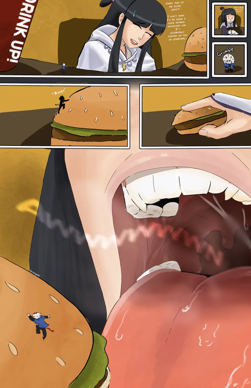 Maya Vore comic porn — cover