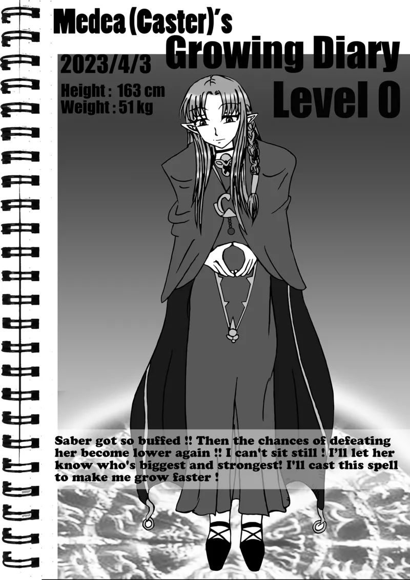 Medea’s Growth Diary comic porn — cover