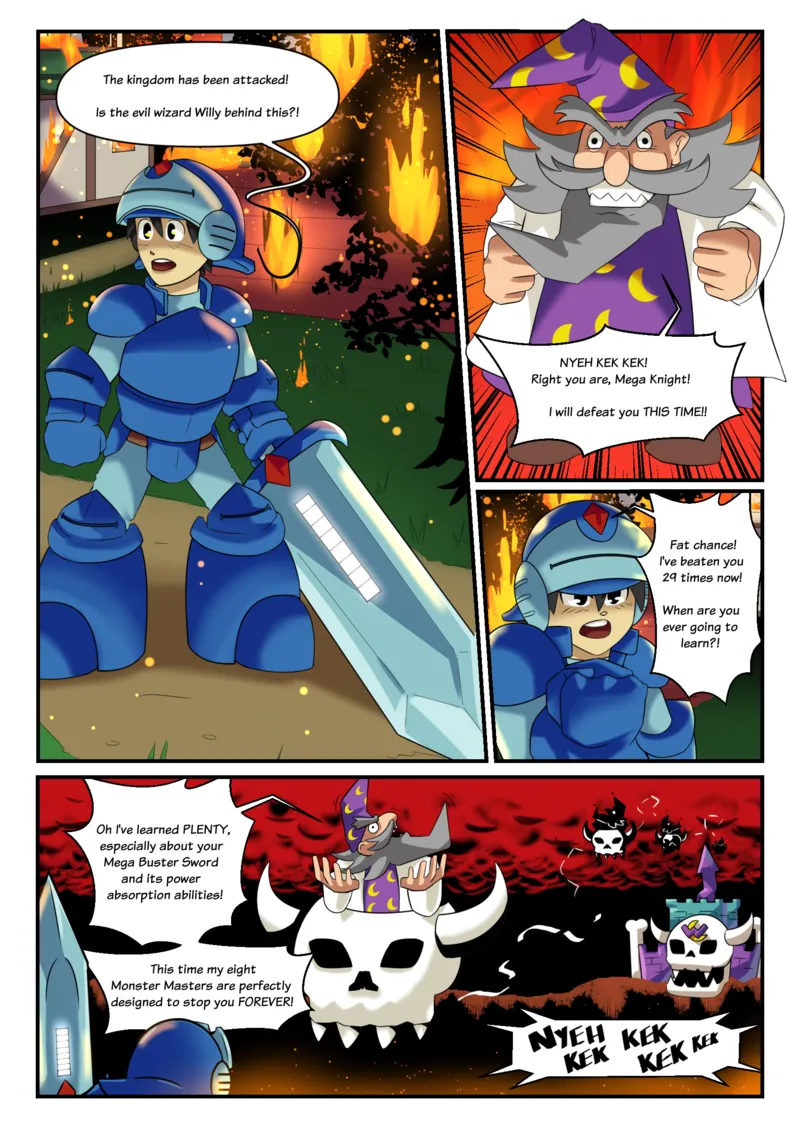Mega Knight XXX comic porn — cover