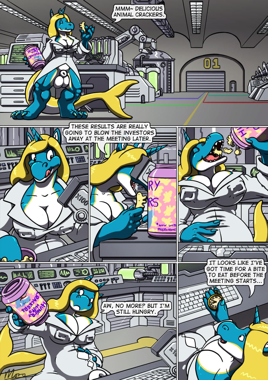 MegaVore comic porn — cover