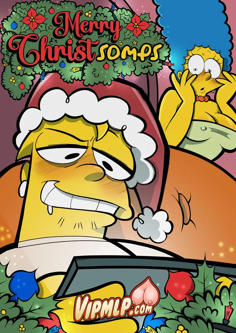 Merry Christsomps comic porn — cover