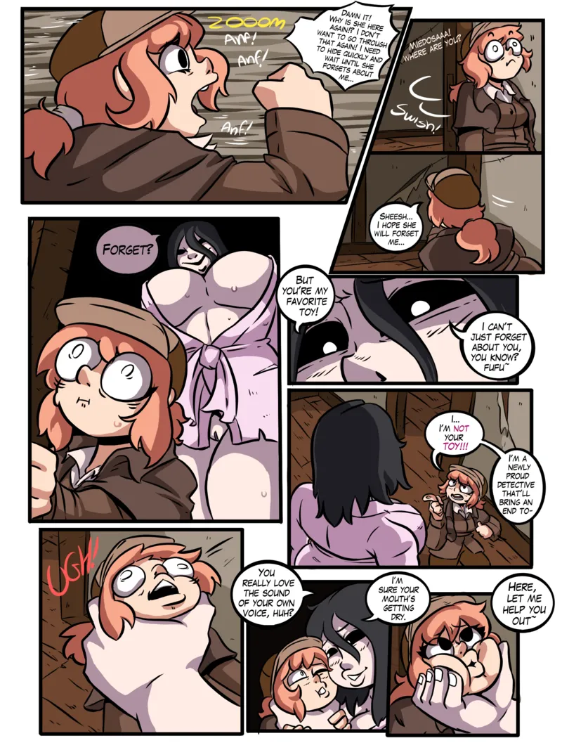 Miedosa True Purpose comic porn — cover