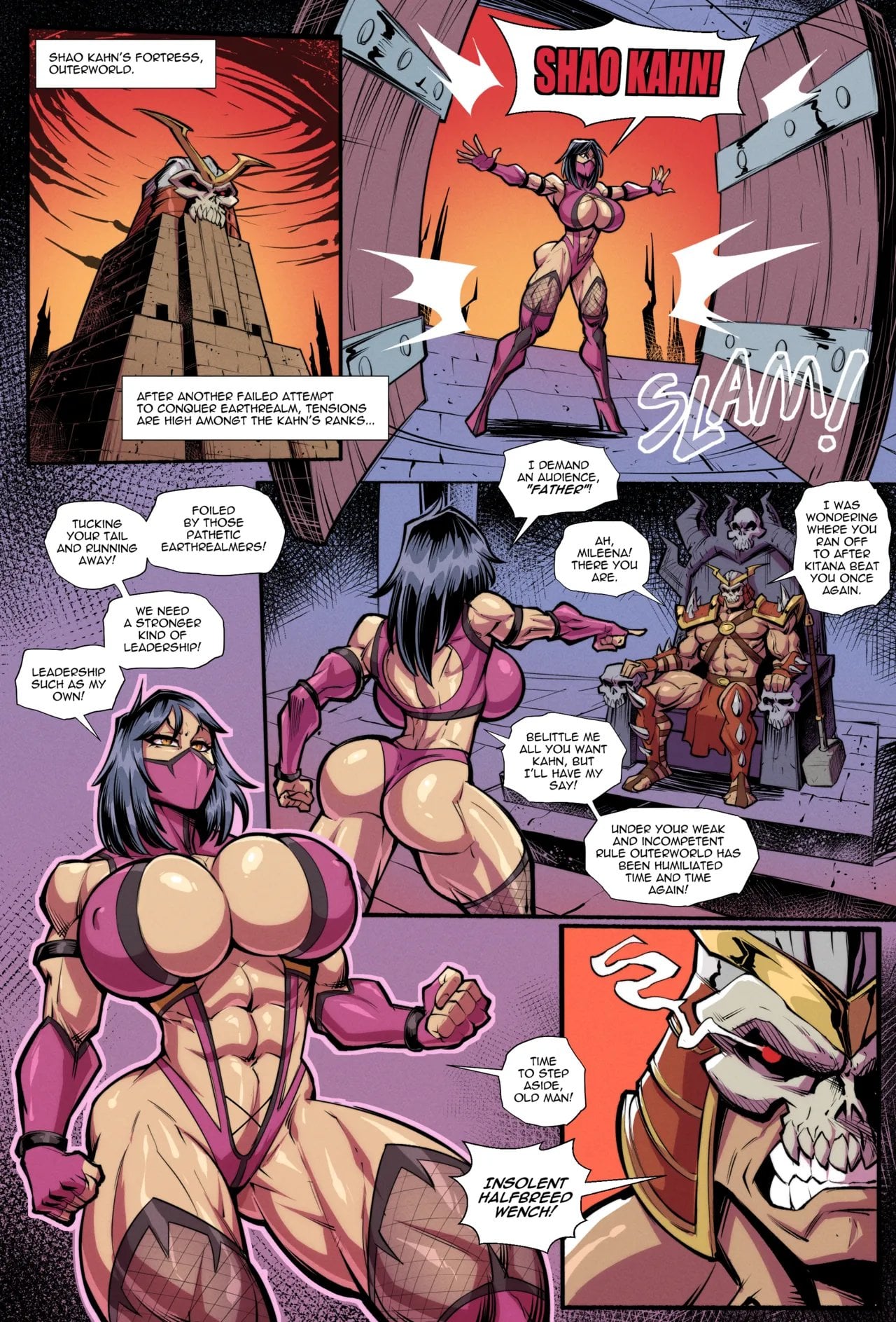 Mileena’s Challenge — cover