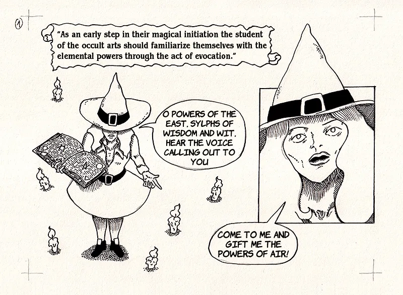 Millie The Witch – Sylphs comic porn — cover