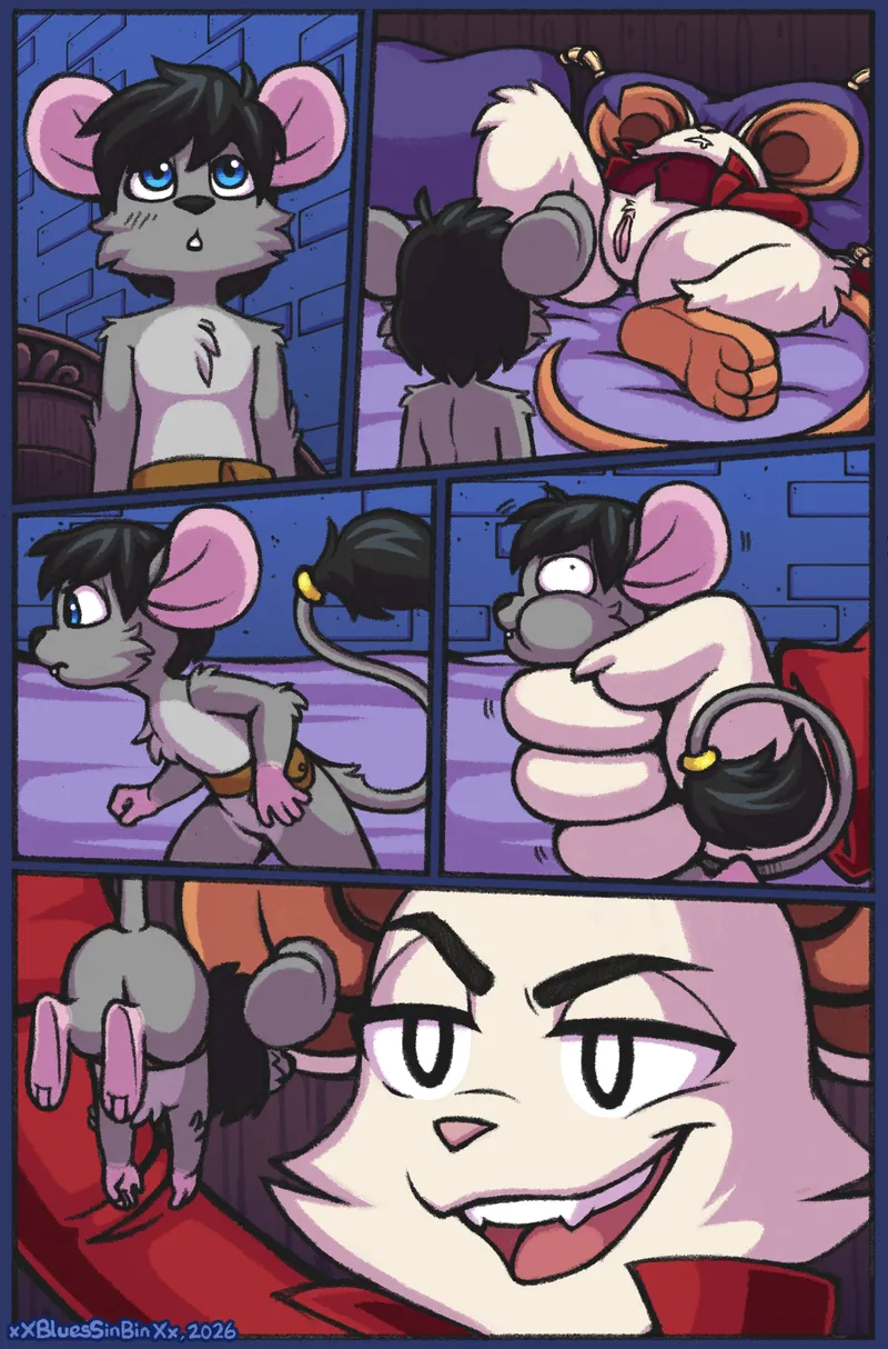 Mina The Hornier comic porn — cover