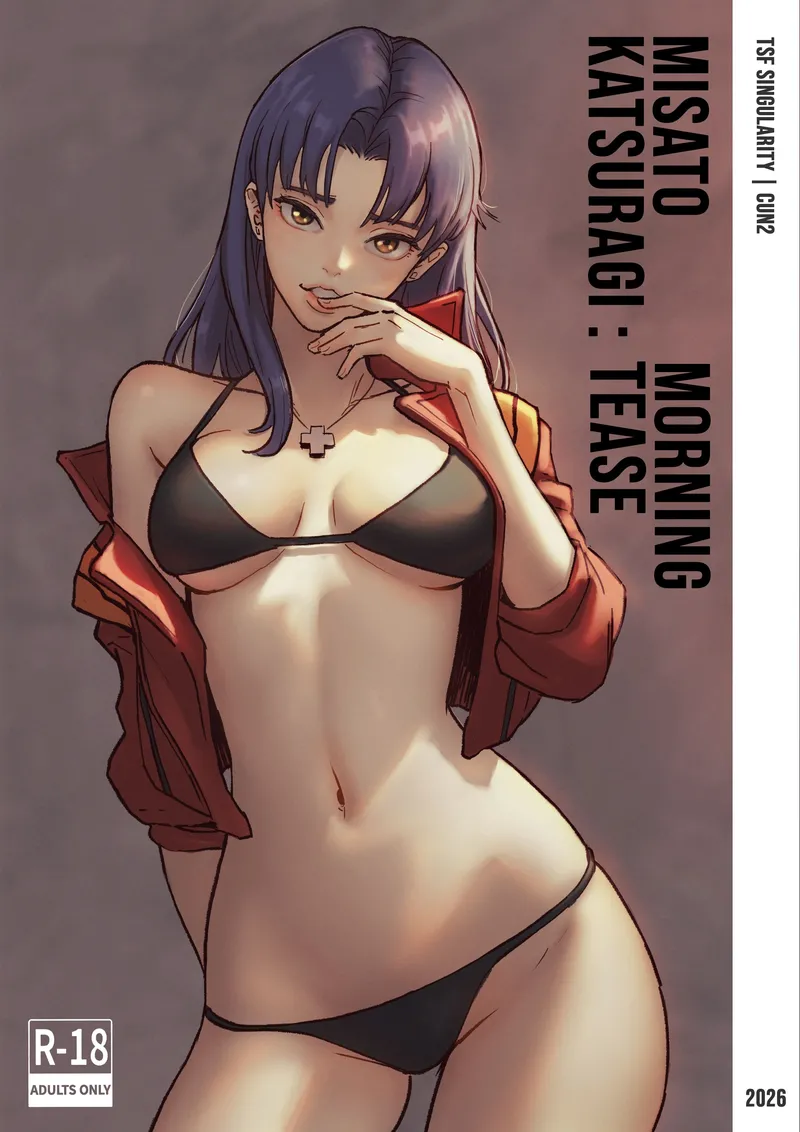 Misato Katsuragi – Morning Tease comic porn — cover