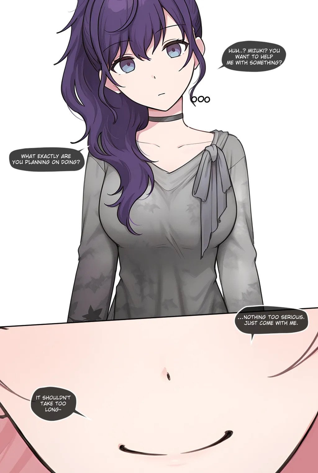 Mizuki & Mafuyu Defeat comic porn — cover