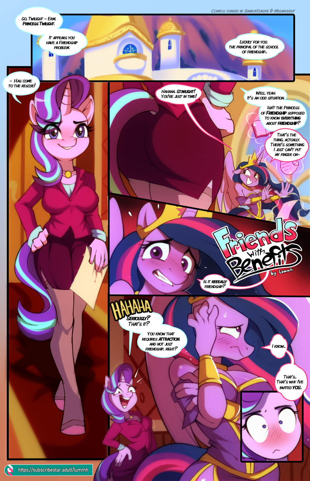 MLP Friendship With Benefits — cover