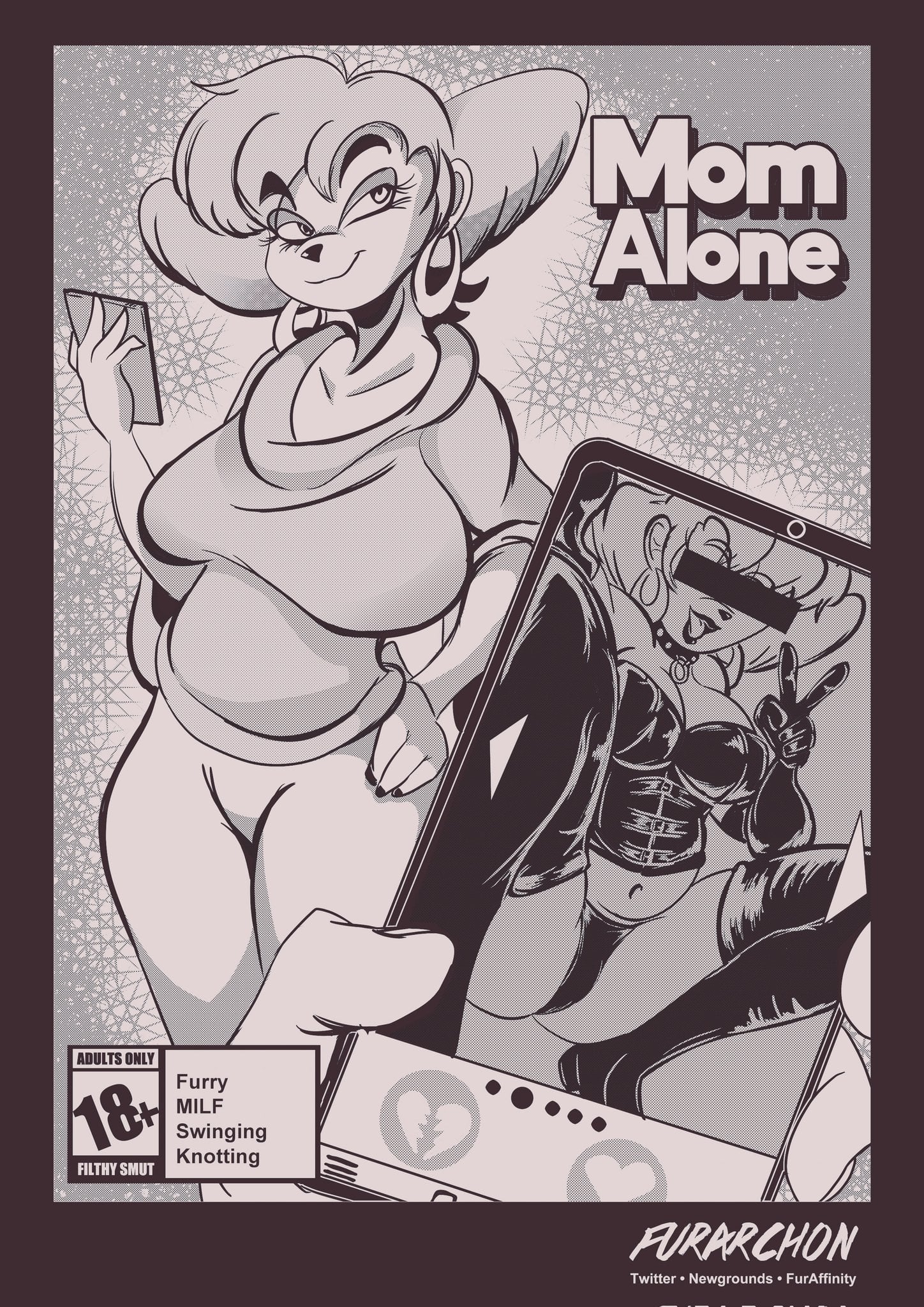Mom Alone — cover