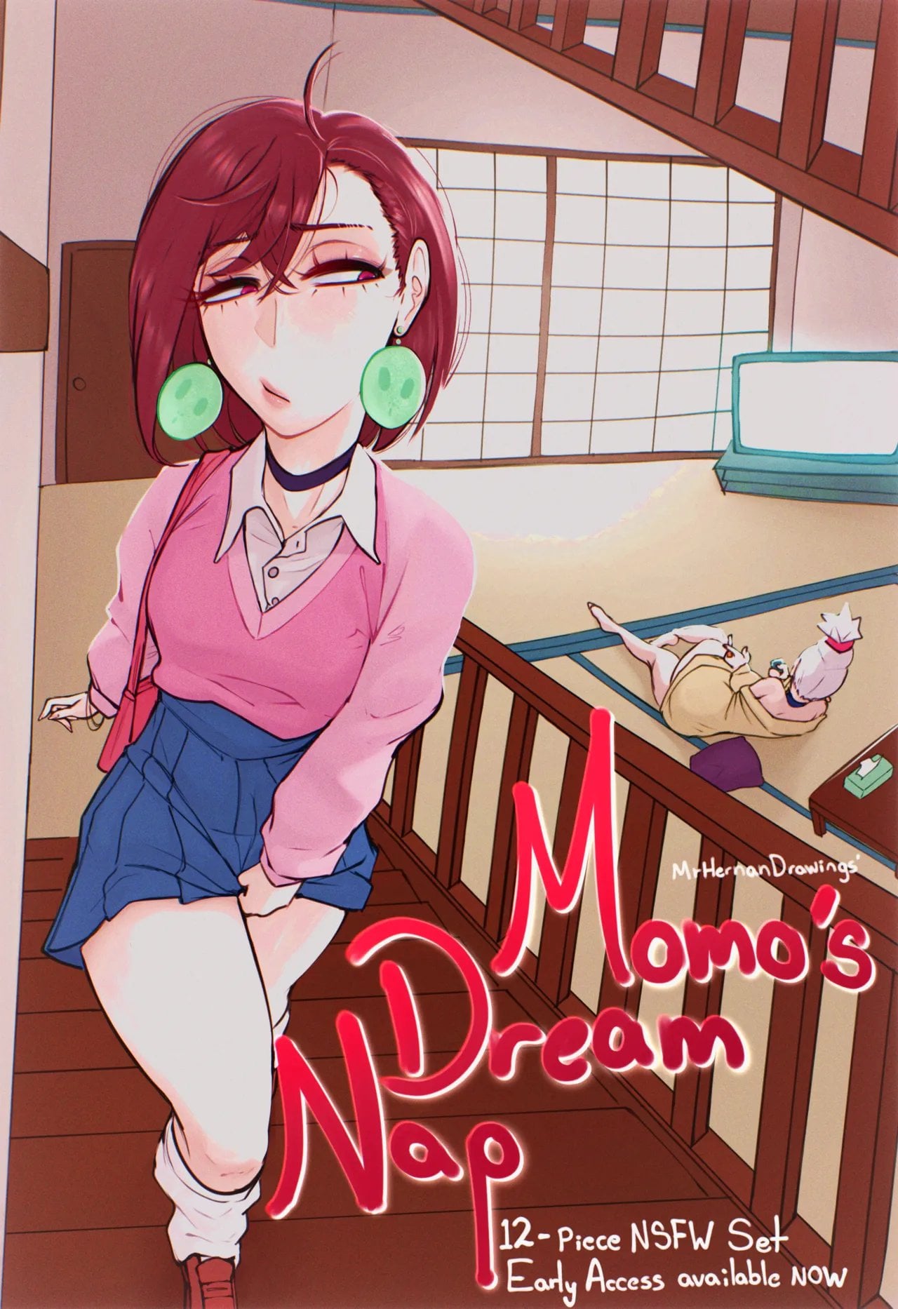 Momo’s Dream Nap comic porn — cover