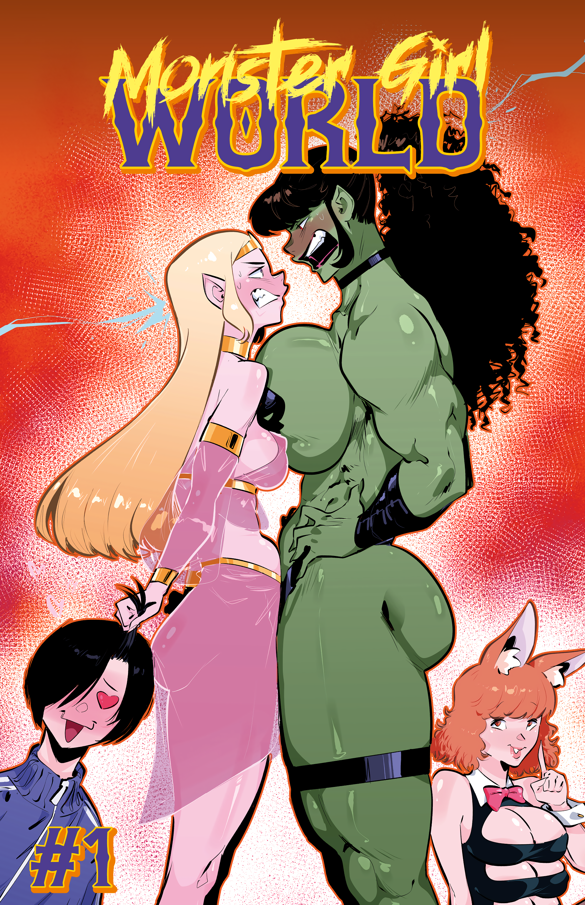 Monster Girl World — cover