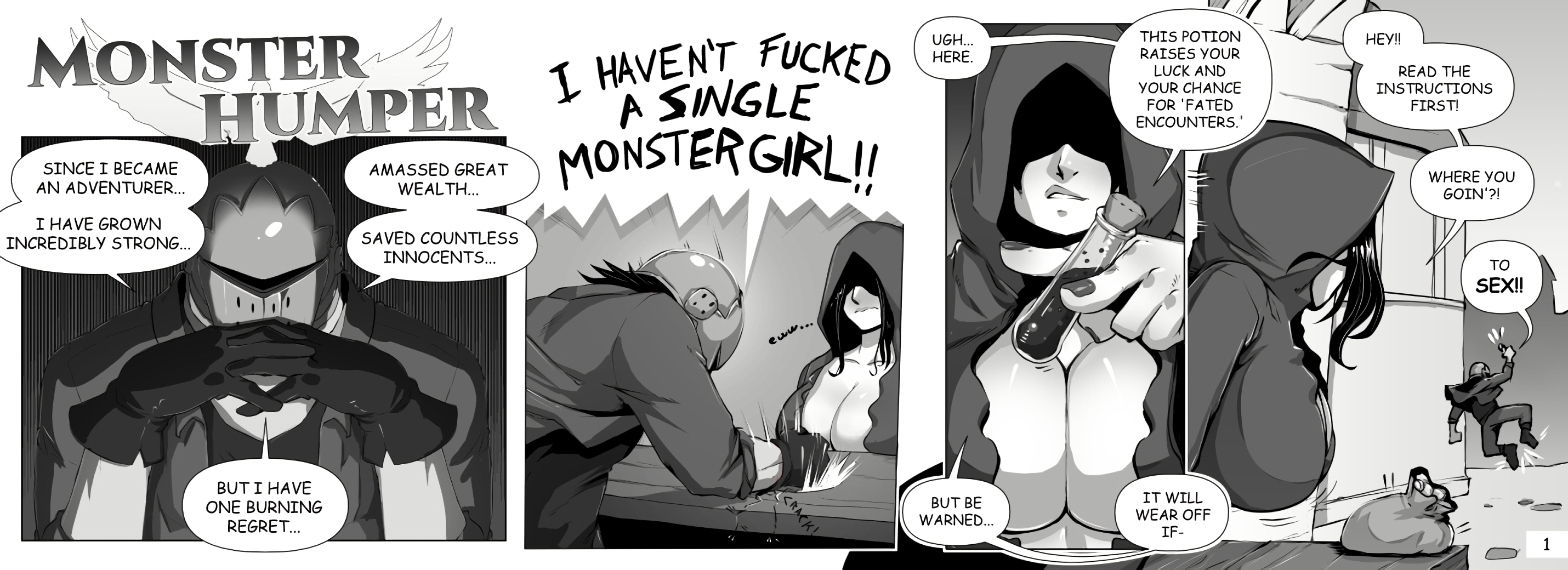 Monster Humper 1-5 — cover