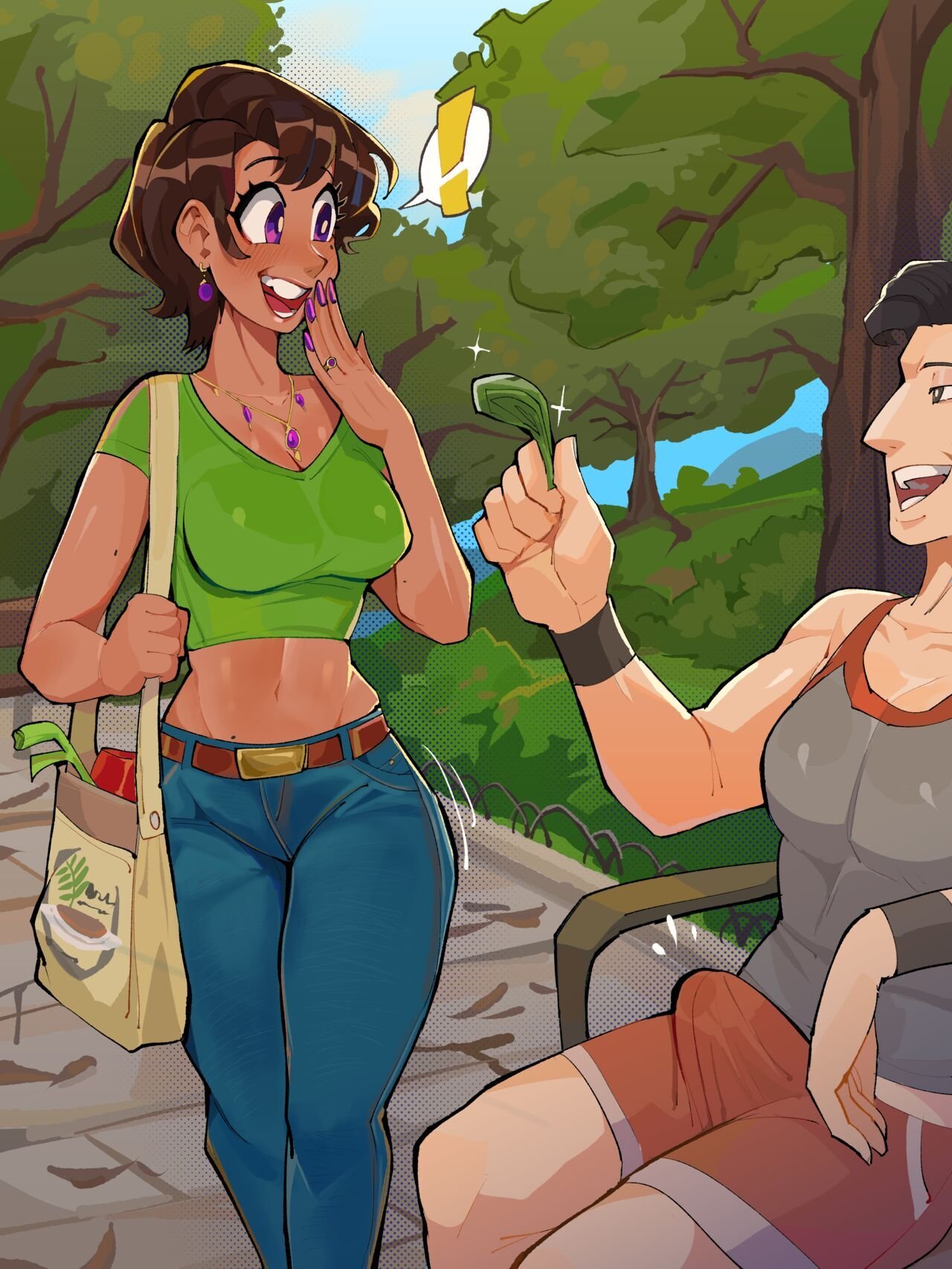 Morning Stroll in Depravecity — cover