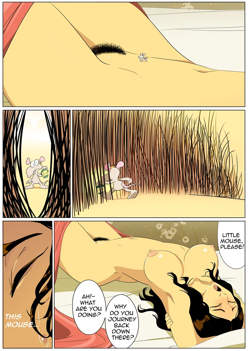 Mouse And Giantess comic porn — cover