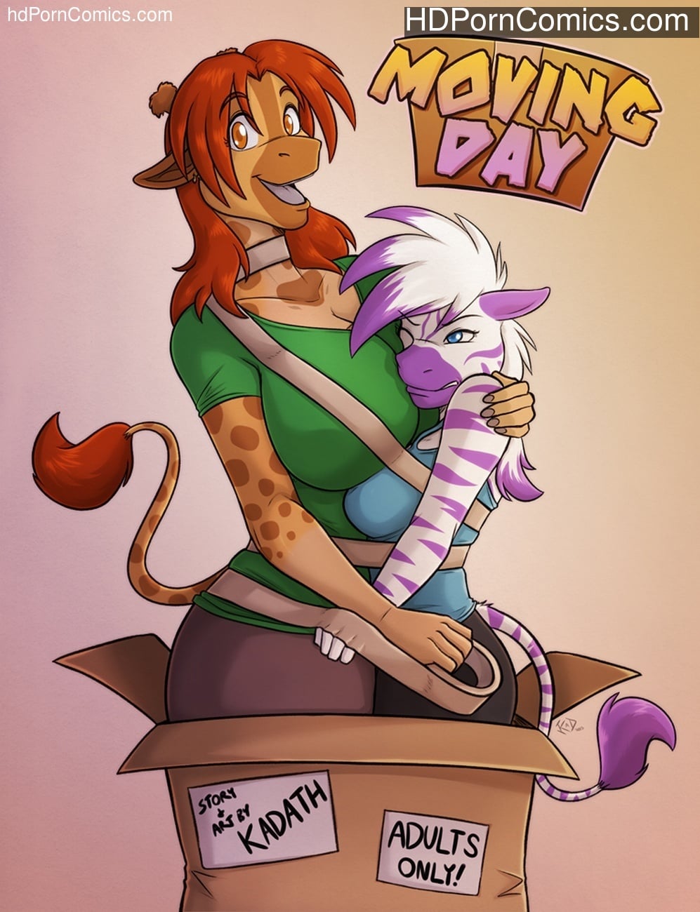 Moving Day Sex Comic — cover