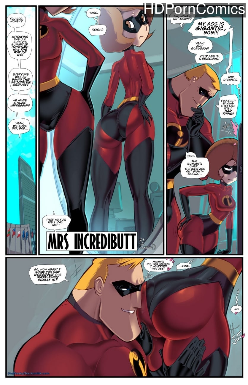 Mrs Incredibutt — cover