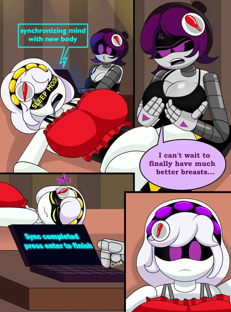 Murder Drone Possession comic porn — cover
