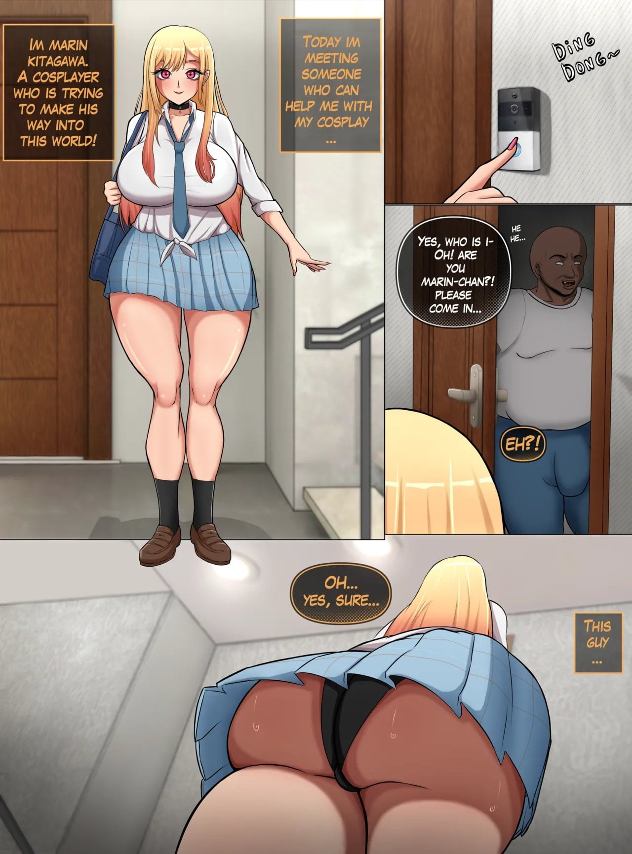 My Dress-Up Slut comic porn — cover