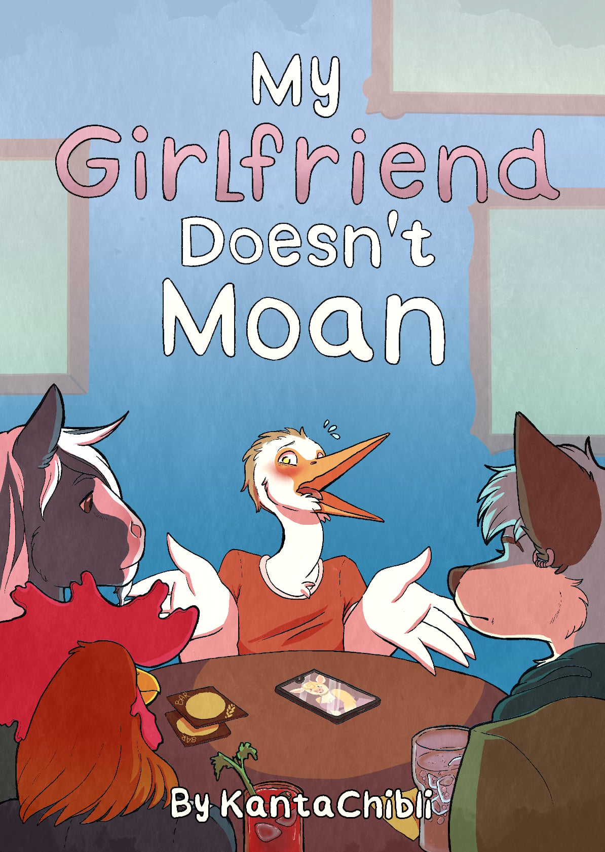 My Girlfriend Doesn't Moan — cover