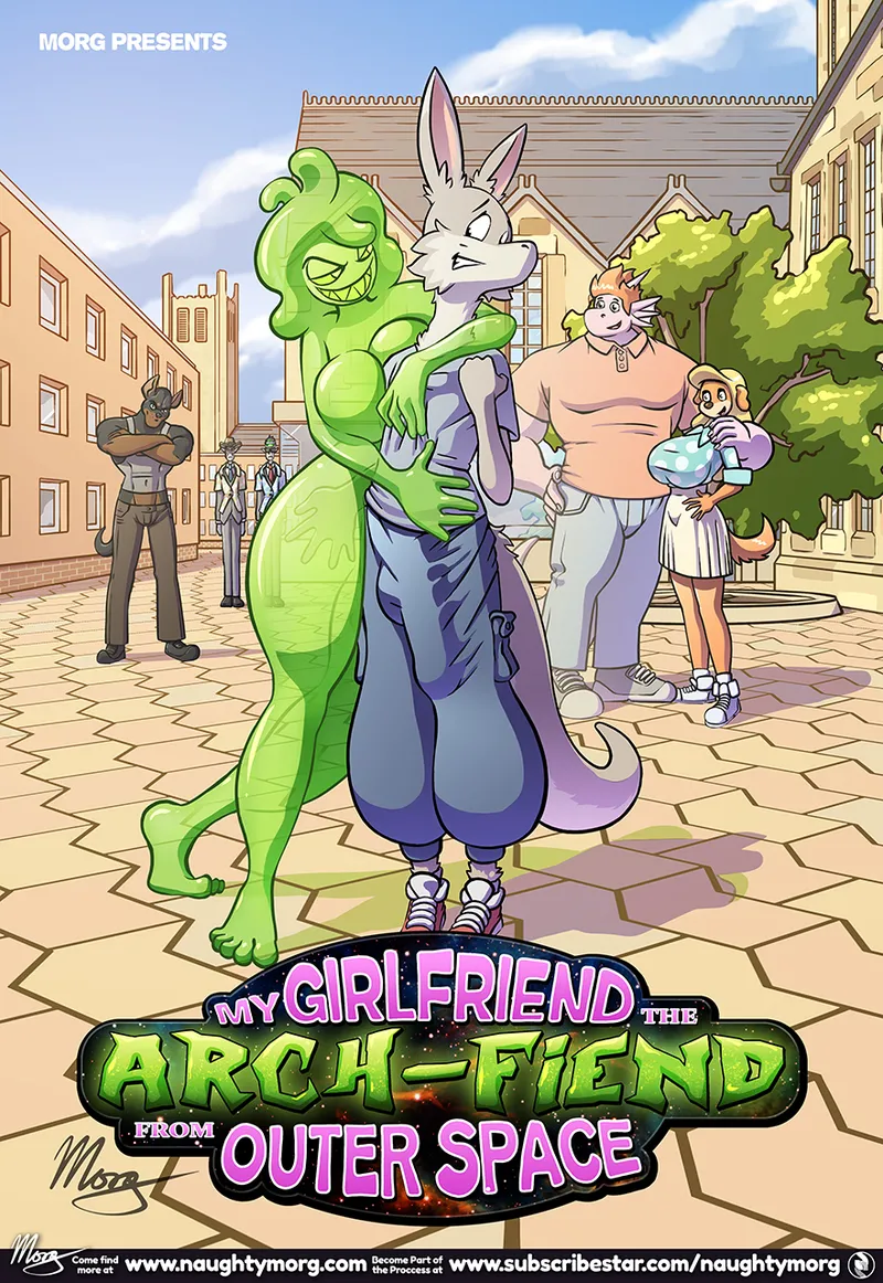 My Girlfriend The Arch-Fiend From Outer Space 1 comic porn — cover