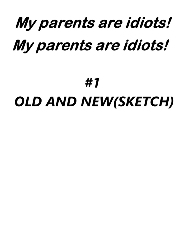My Parents Are Idiots! comic porn — cover