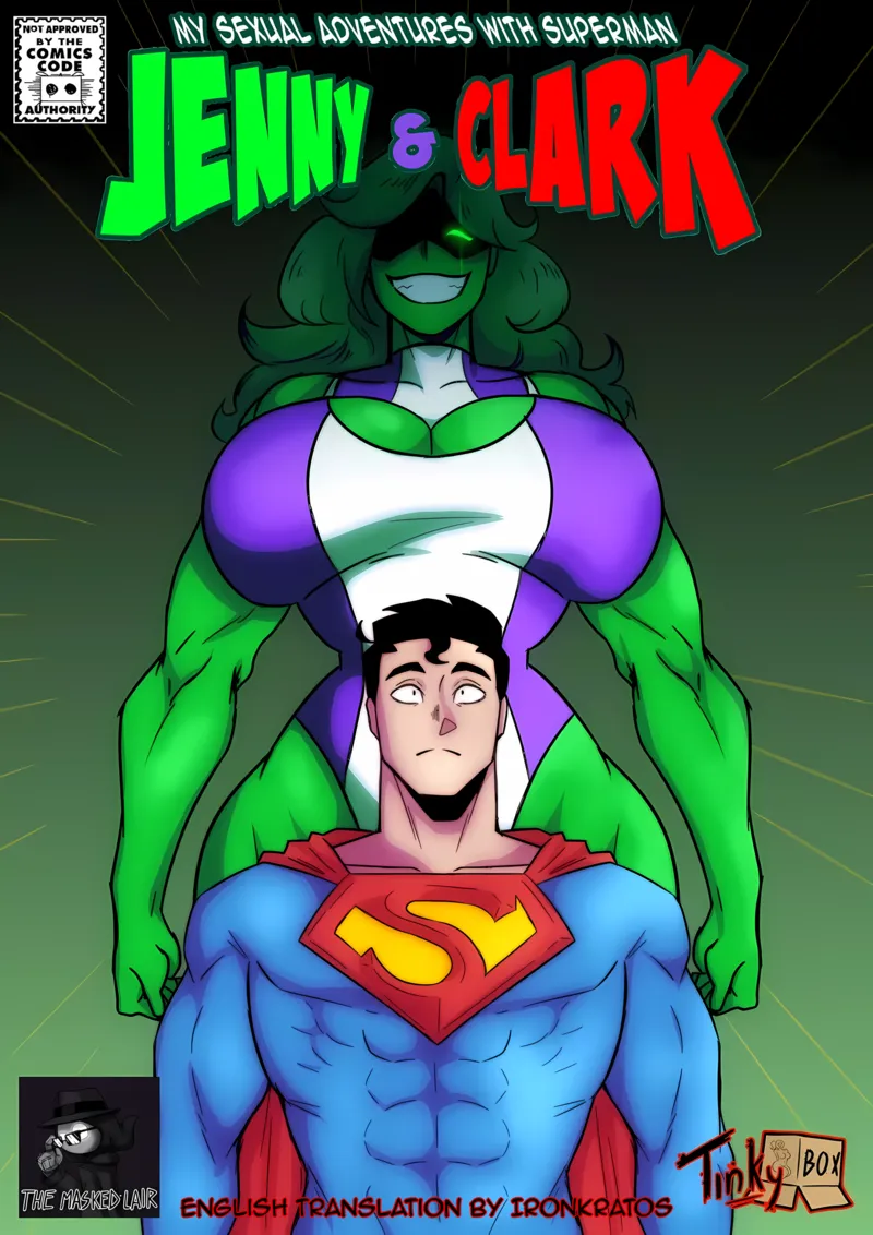 My Sexual Adventures With Superman – Jenny & Clark comic porn — cover