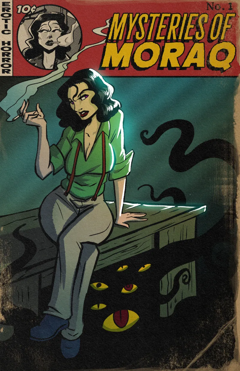 Mysteries Of Moraq 1 – Nordham City comic porn — cover