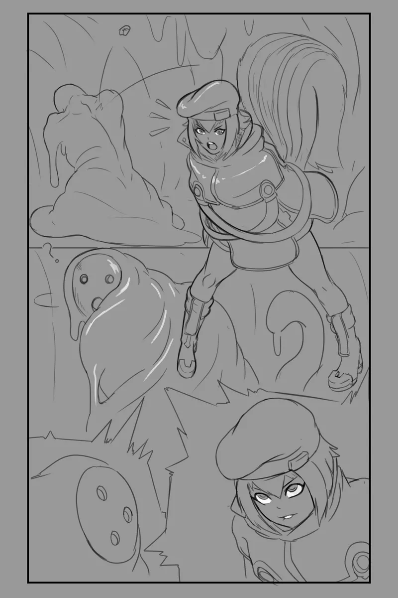 Nanaya Tentacled comic porn — cover