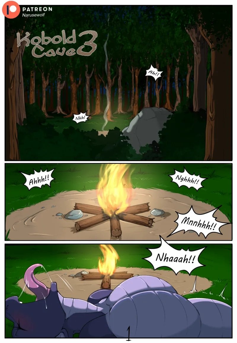 [NaruseWolf] Kobold Cave 3 (OnGoing) comic porn — cover