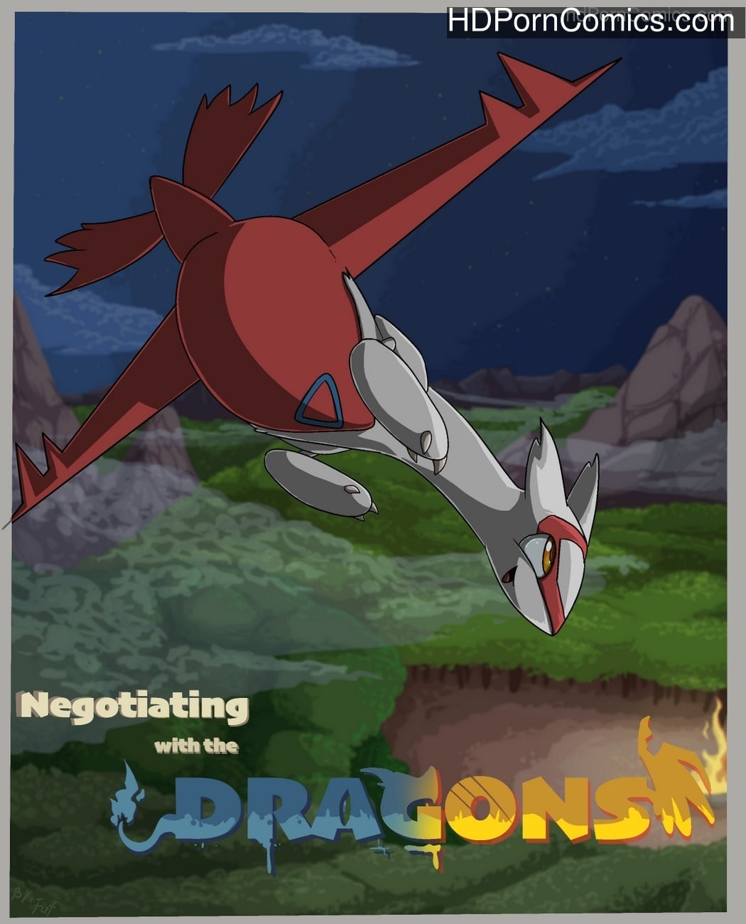 Negotiating With The Dragons Sex Comic — cover