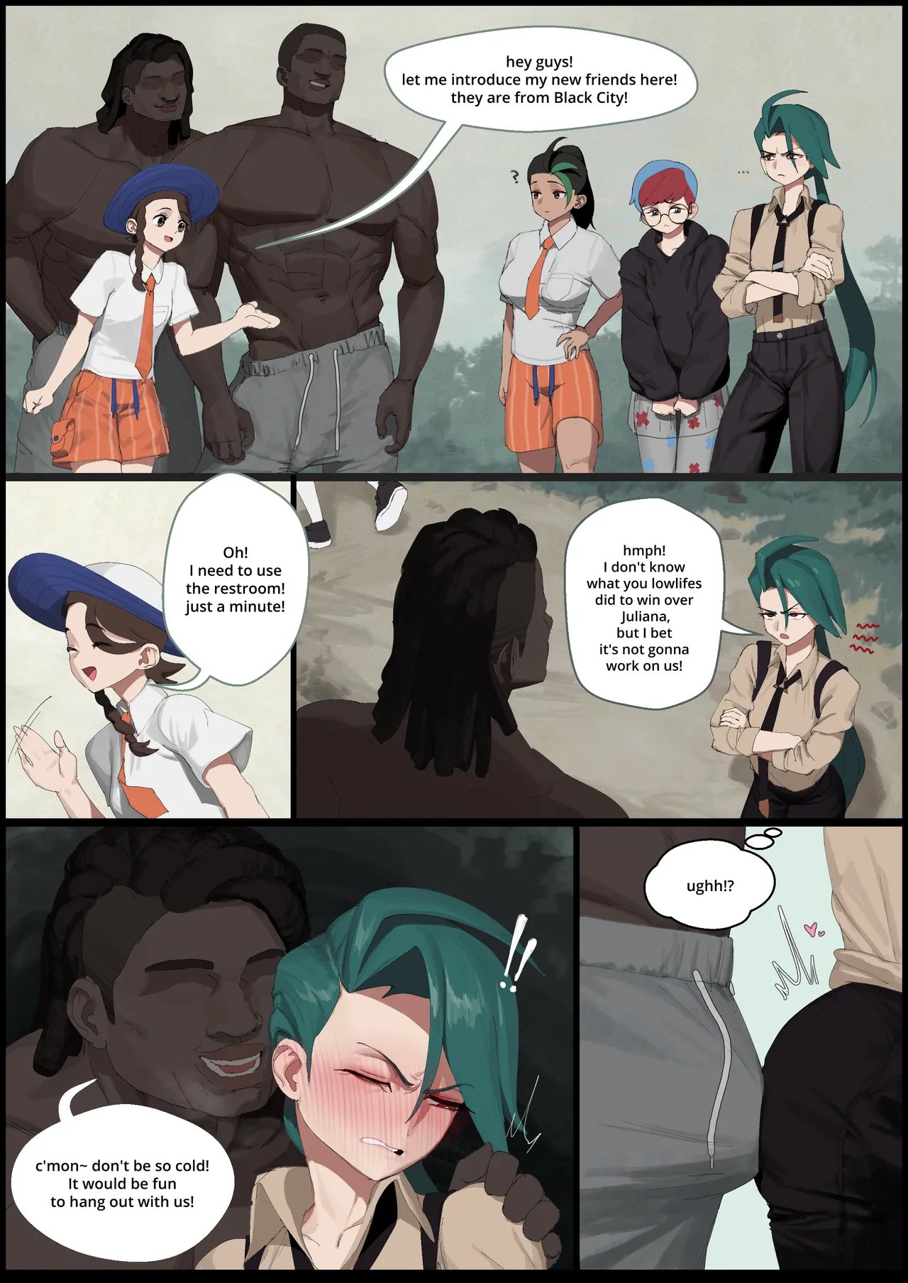 Nemona, Penny & Rika Get BLACKED — cover
