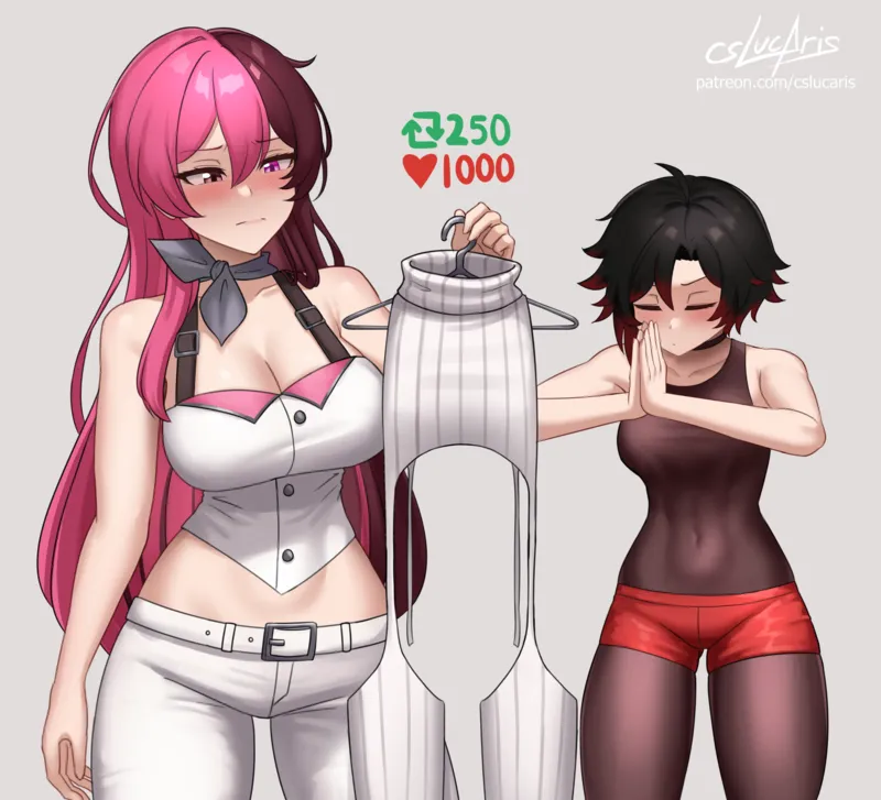 Neo And Ruby Try On Virgin Destroyers comic porn — cover