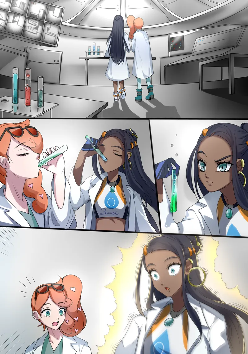 Nessa And Sonia’s Growth comic porn — cover