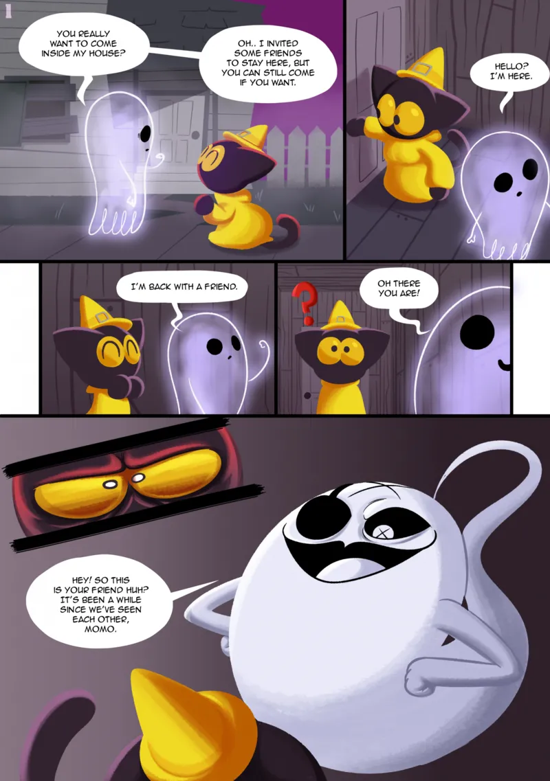 New Halloween, Same Old Friends comic porn — cover