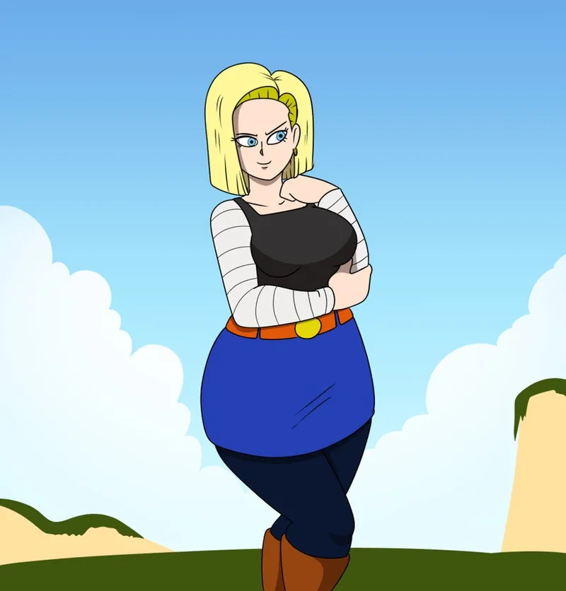 New Year’s Toast – Android 18 — cover