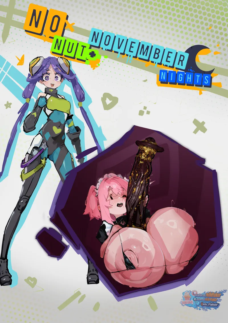 No Nut November Nights 1 comic porn — cover