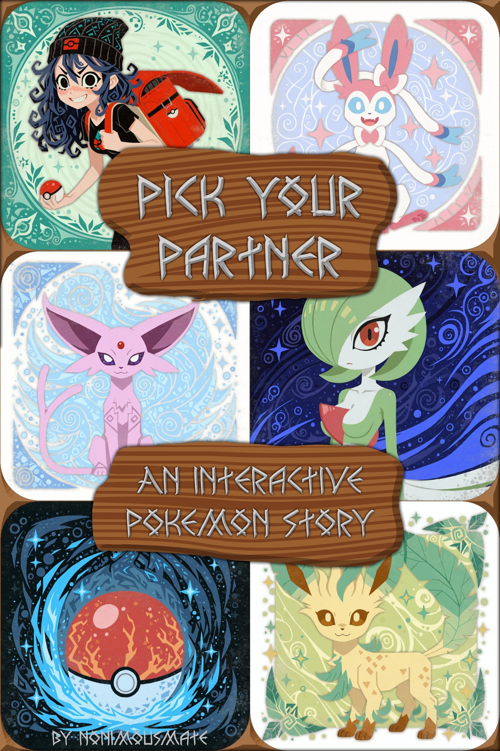 [Nonimousmate] Pick your partner [Ongoing] [AI generated] — cover