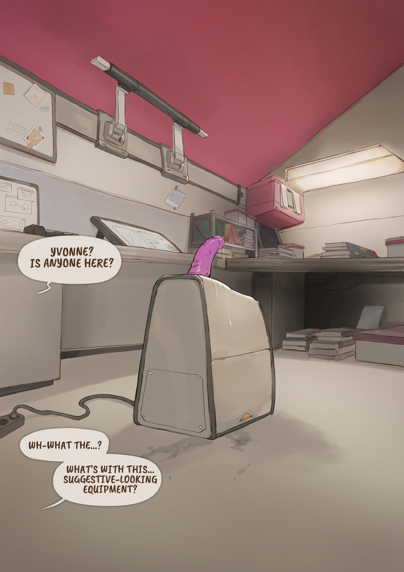 Noob Pussy Test comic porn — cover