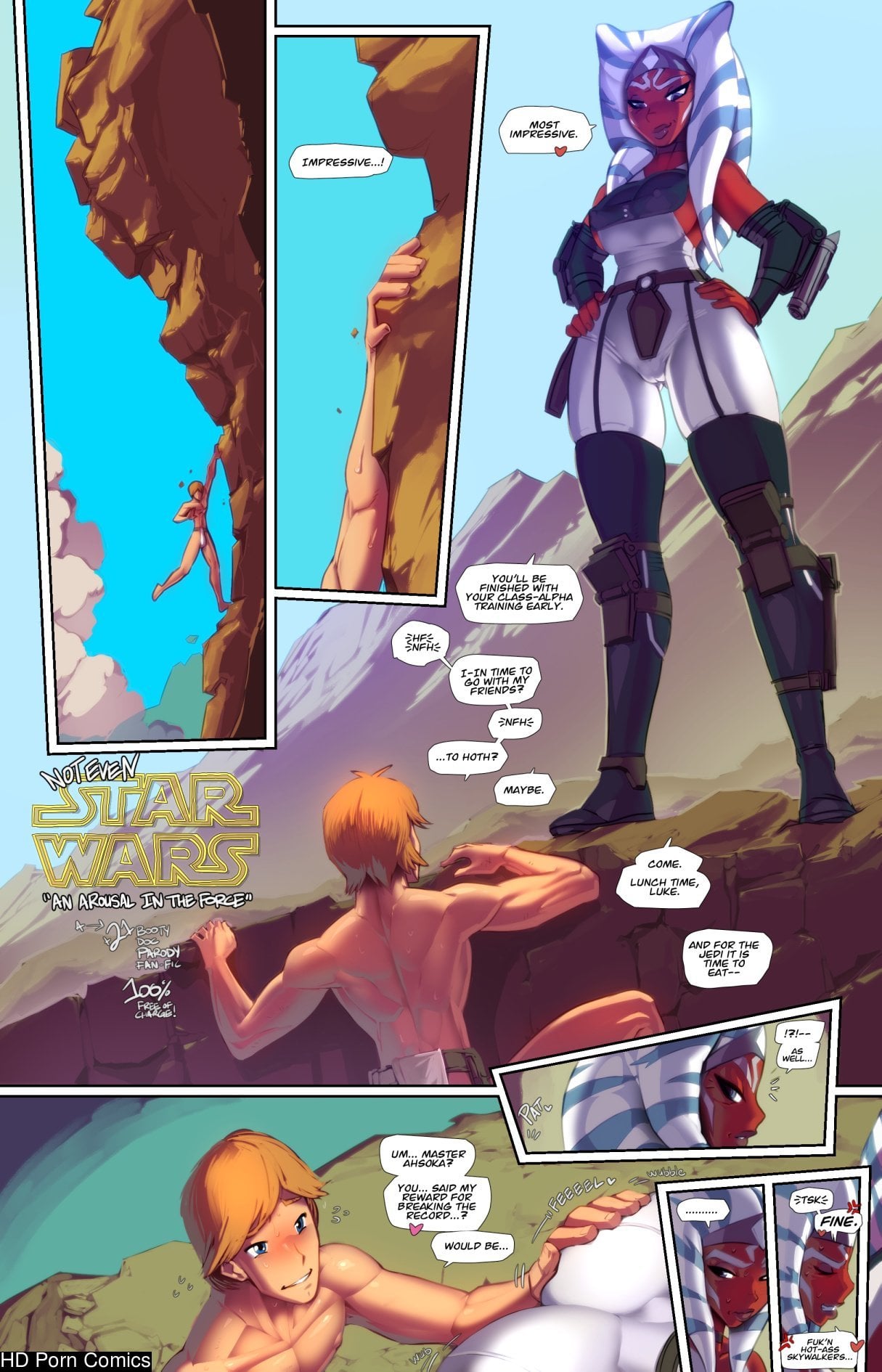 Not Even Star Wars “An Arousal in the Force” — cover