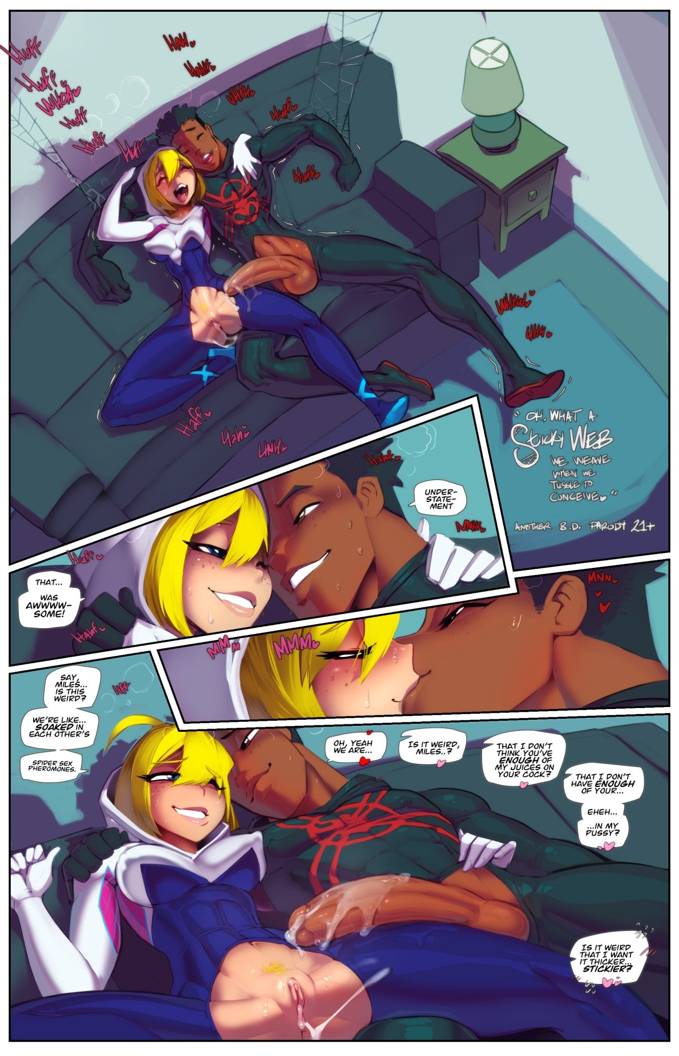 Oh, What a Sticky Web.. (Spider-Man) — cover