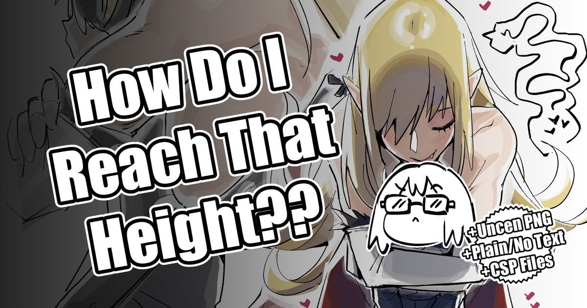 [ohkohaku] How Do I Reach That Height (Bakemonogatari) — cover