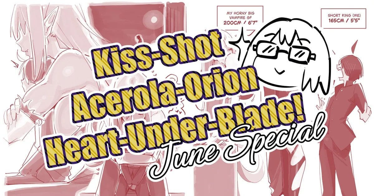 [ohkohaku] Kiss-Shot Acerola-Orion Heart-Under-Blade! June Special (Bakemonogatari) — cover