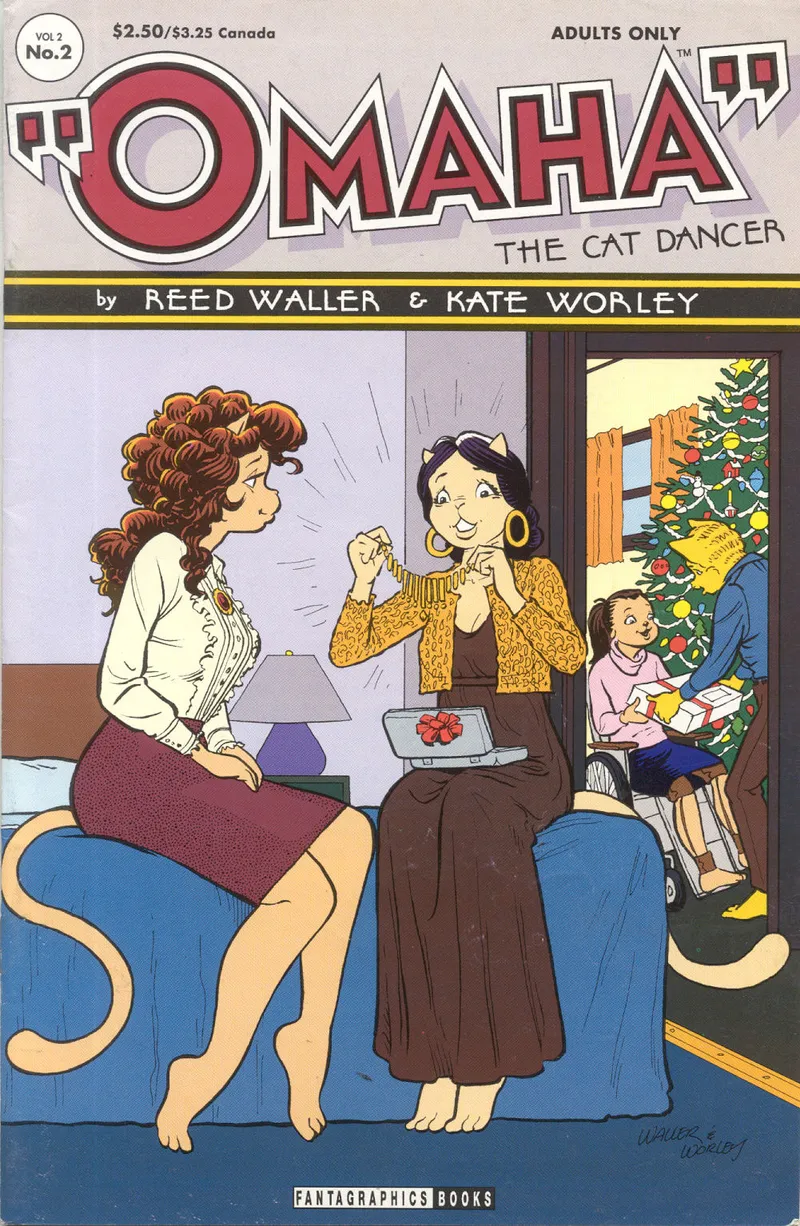 Omaha Fantagraphics 2 comic porn — cover