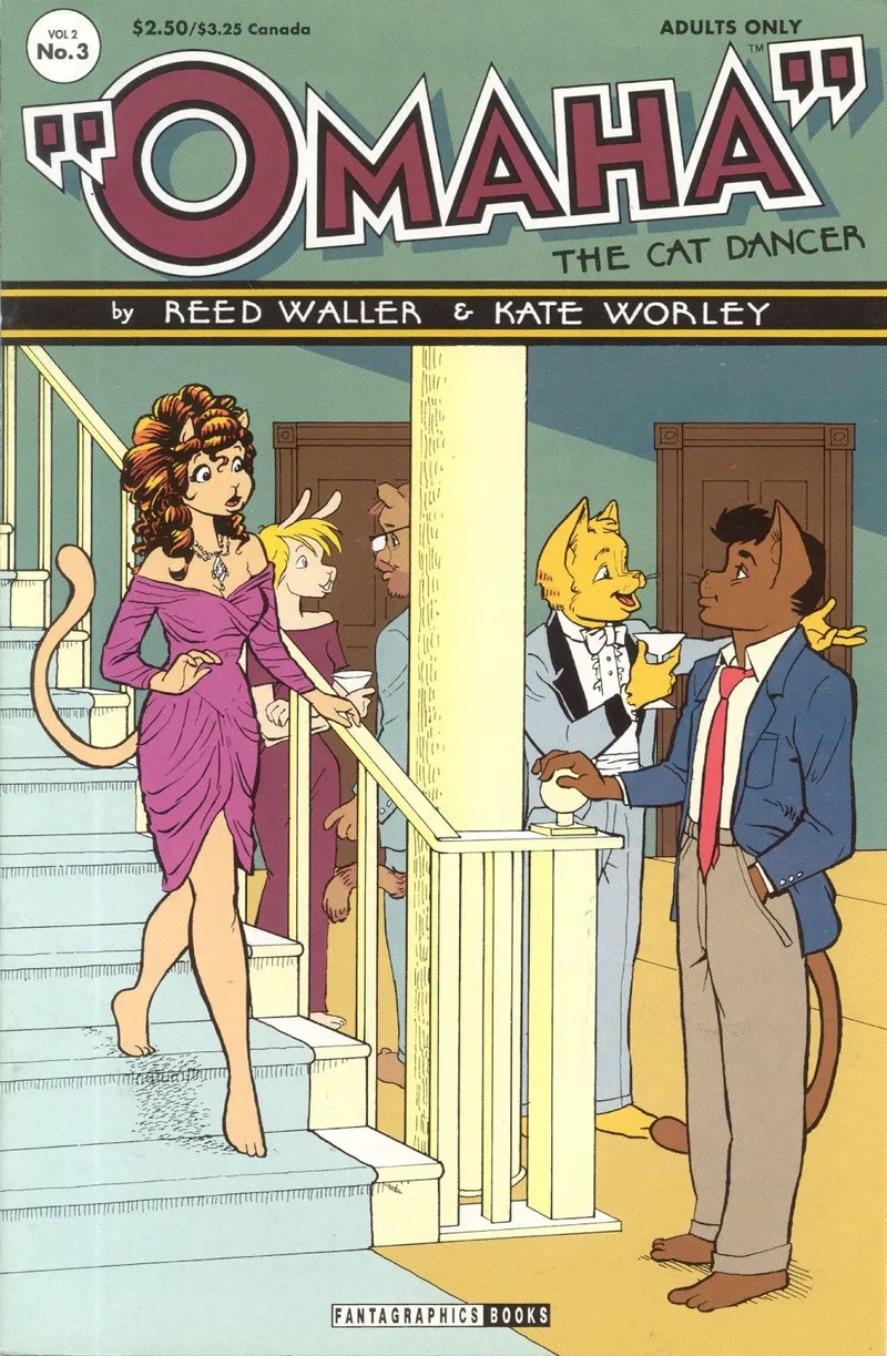 Omaha Fantagraphics 3 comic porn — cover