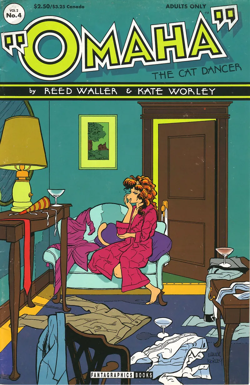 Omaha Fantagraphics 4 comic porn — cover