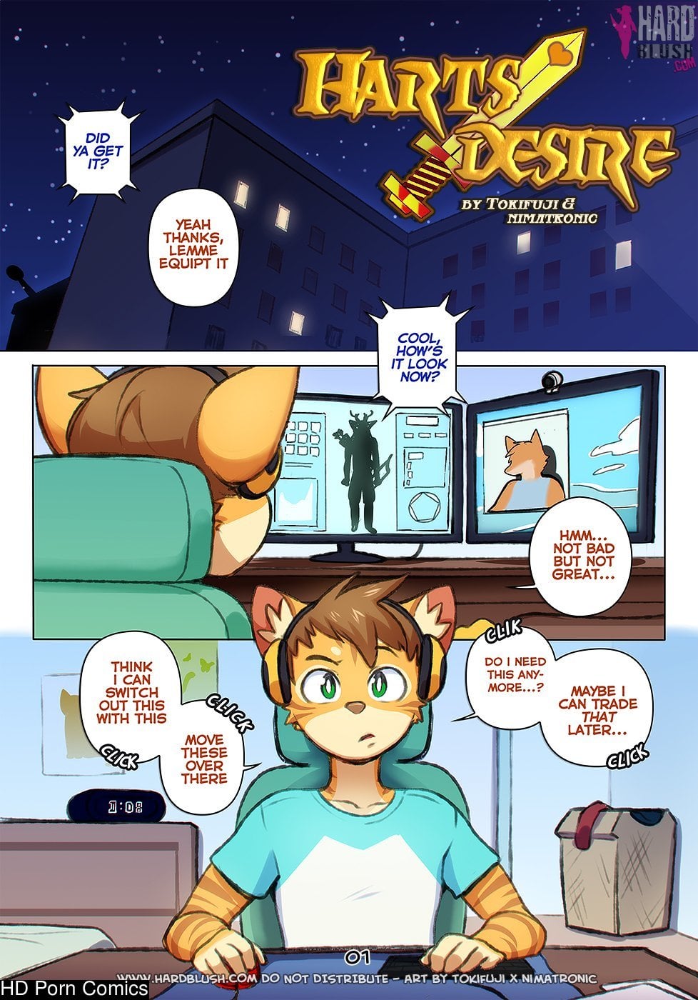 (Ongoing) Harts Desire [Tokifuji] comic porn — cover