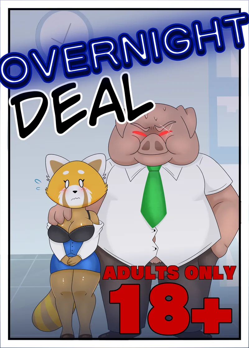 Overnight Deal comic porn — cover