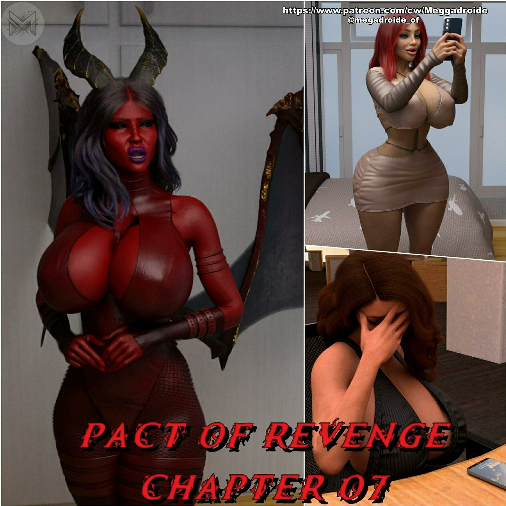 pact of revenge chapter 07 comic porn — cover