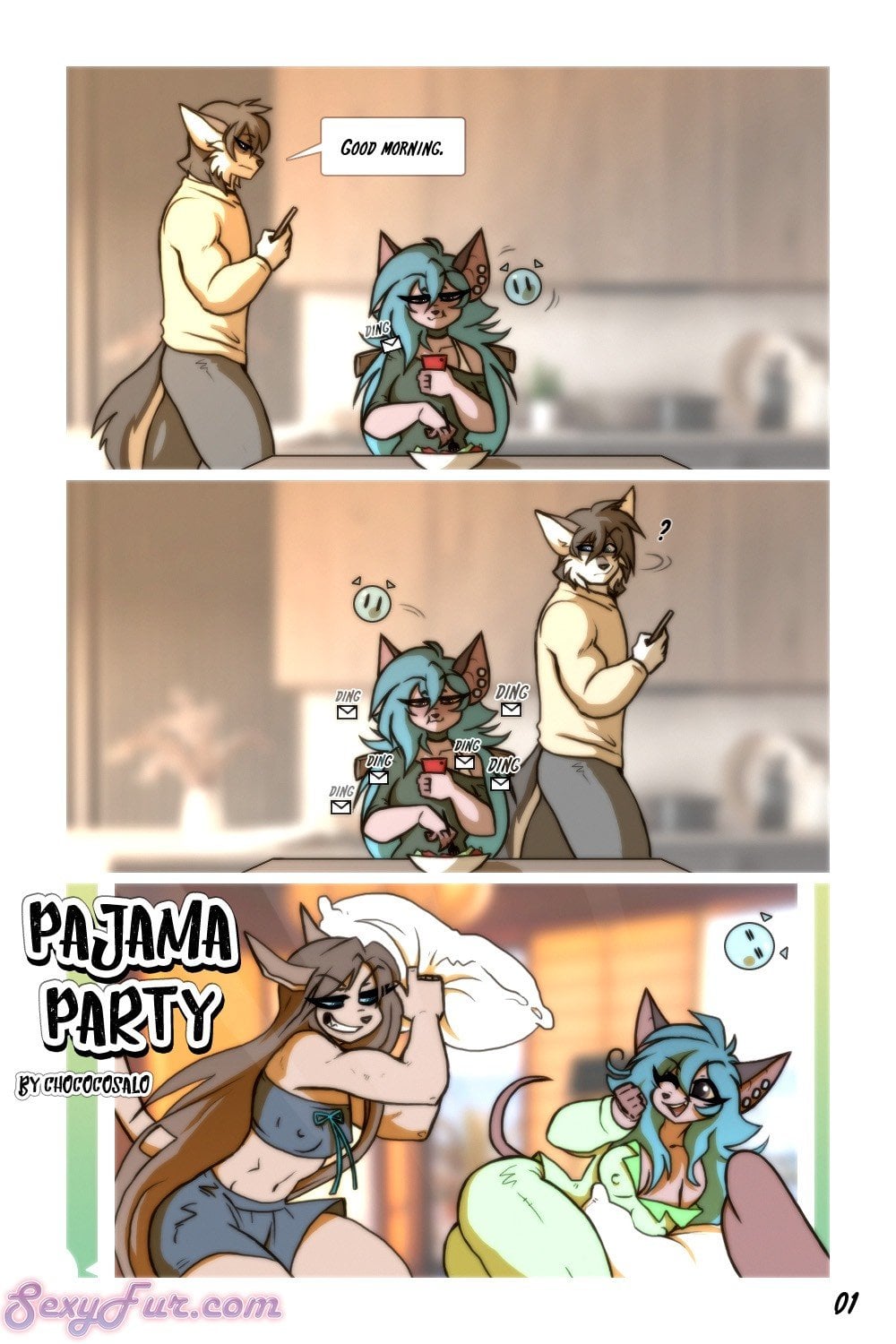 Pajama Party — cover